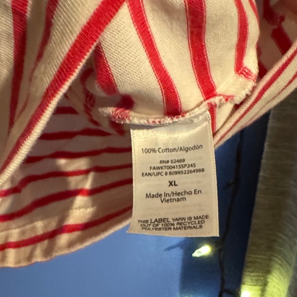 💓🤍🎈💭Chic Striped Blouse with Puff Sleeves - Picture 3 of 12